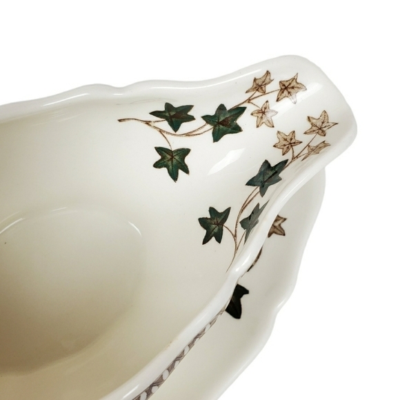 VTG Wedgwood Gravy boat Avocado Ivy - Picture 10 of 11